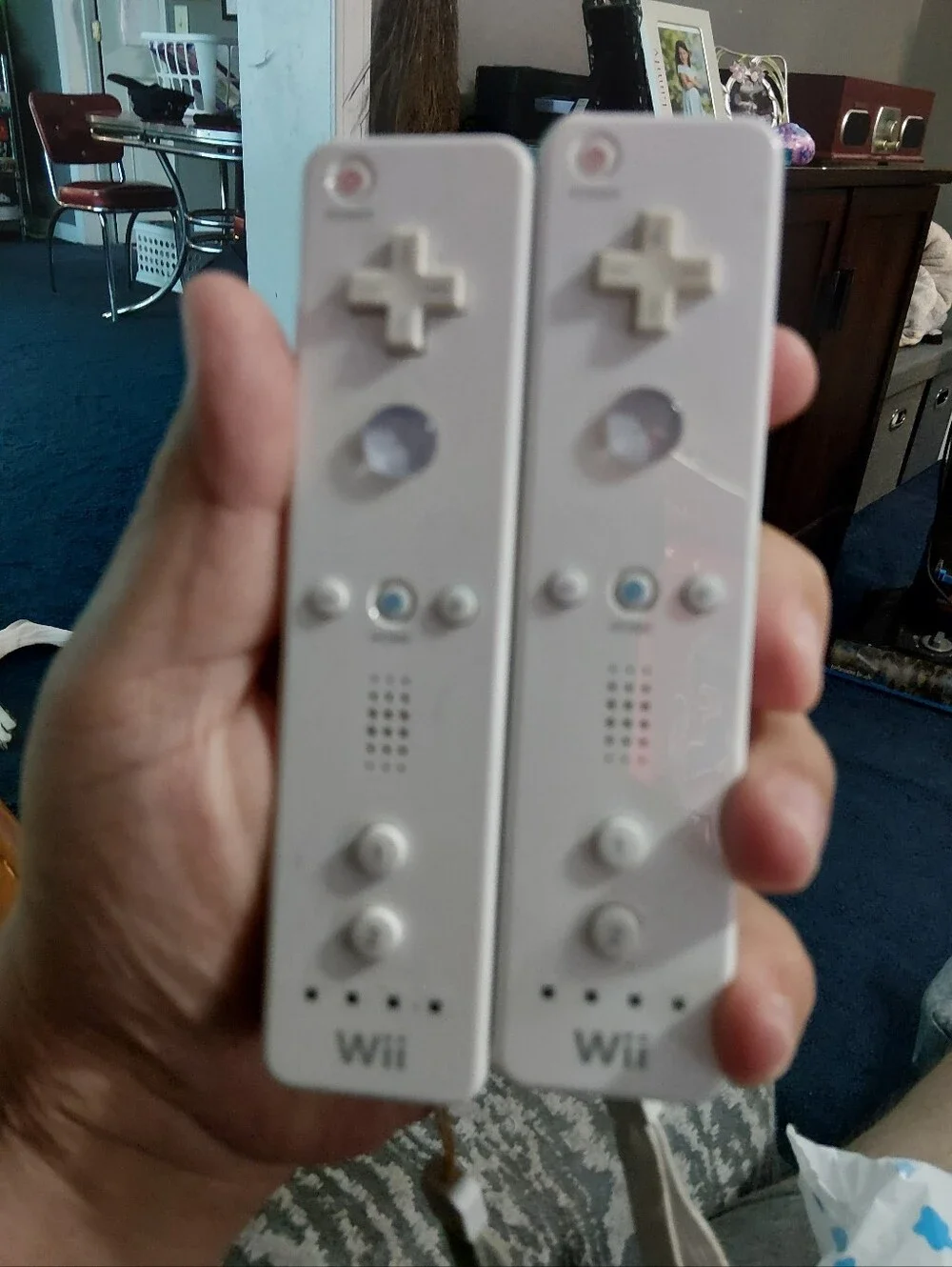 Nintendo Wii Console - White Front-Loading Disc Slot Tested Works Great